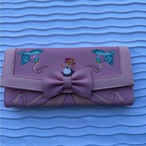 Loungefly Cinderella Wallet Disney 70th Anniversary Excellent Condition